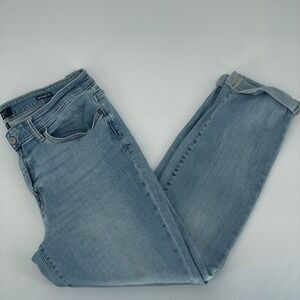 Judy Blue Womens Boyfriend Fit Jeans Light Wash Size 13 31‎ Style JB82335LT